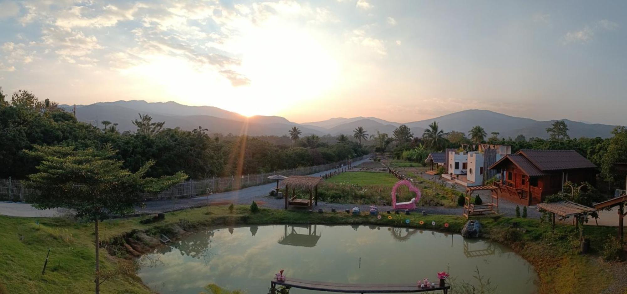ม่วนใจ๋ปันสุข โฮมสเตย์แอนคาเฟ่ Muanjai Punsuk Homestay And Cafe Чом Тхонг Экстерьер фото